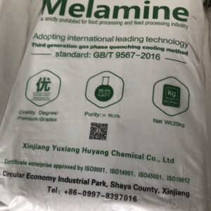 Melamine – C3H6N6