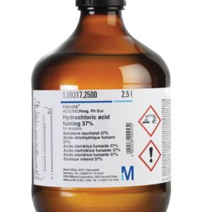 Hydrochloric acid 37% for analysis EMSURE® ACS,ISO,Reag. Ph Eur 1l