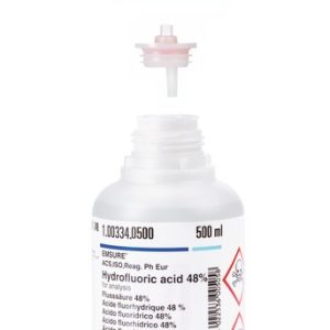 Hydrofluoric acid. HF 48% for analysis EMSURE® ACS,ISO,Reag. Ph Eur 1000ml