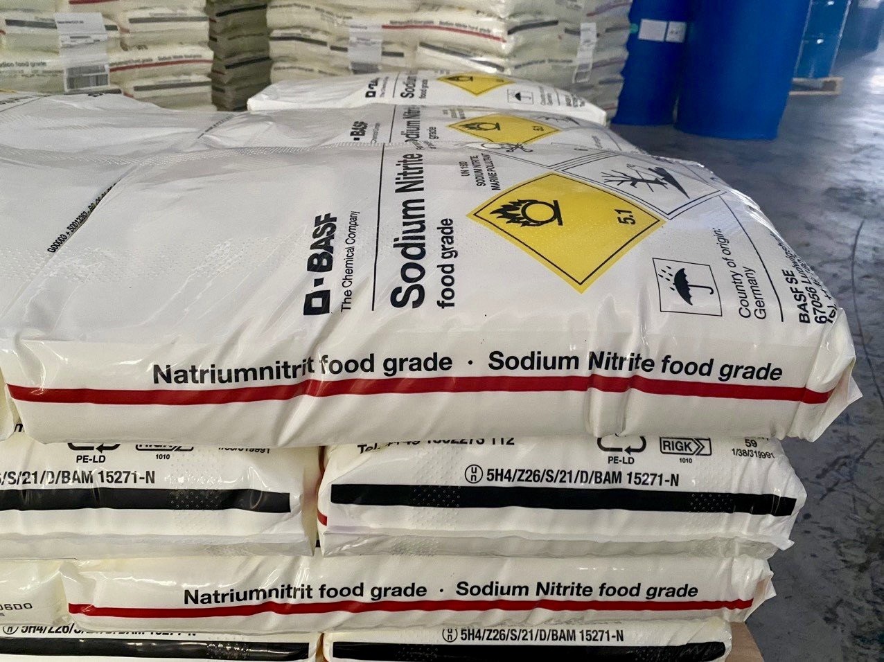 Sodium Nitrate - NaNO3 Food Thực phẩm