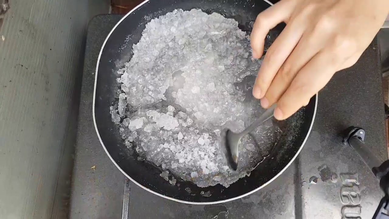 cách chưng phèn chua thành bột