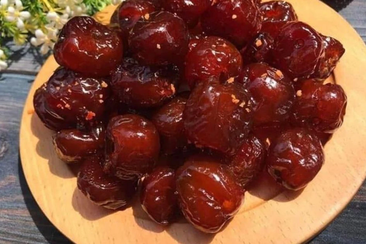 cách làm mứt táo bằng phèn chua