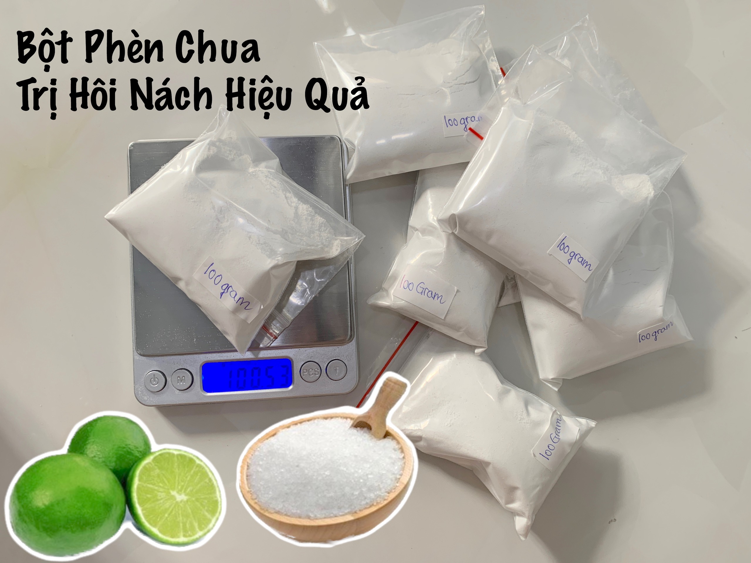 Trị thâm nách bằng phèn chua